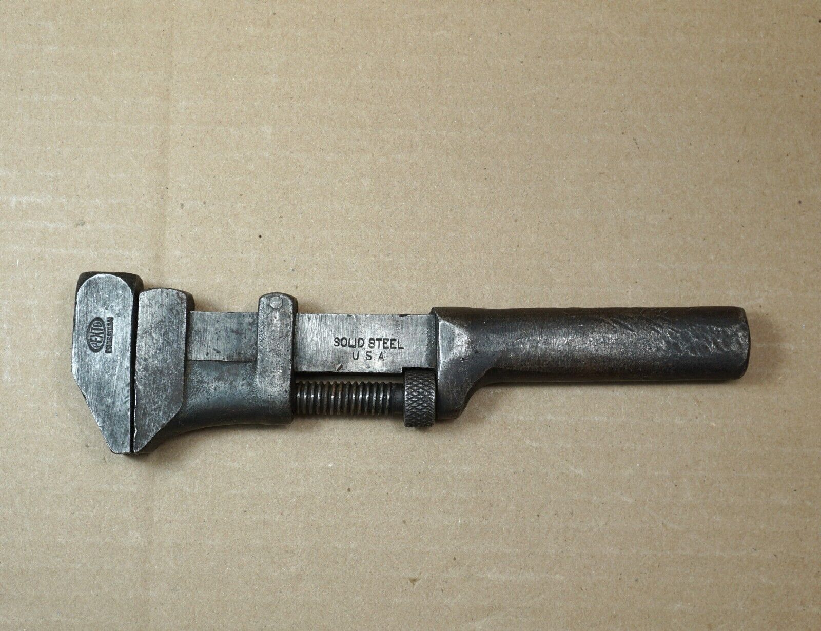 Vintage Pexto Solid Steel Monkey Wrench 8\