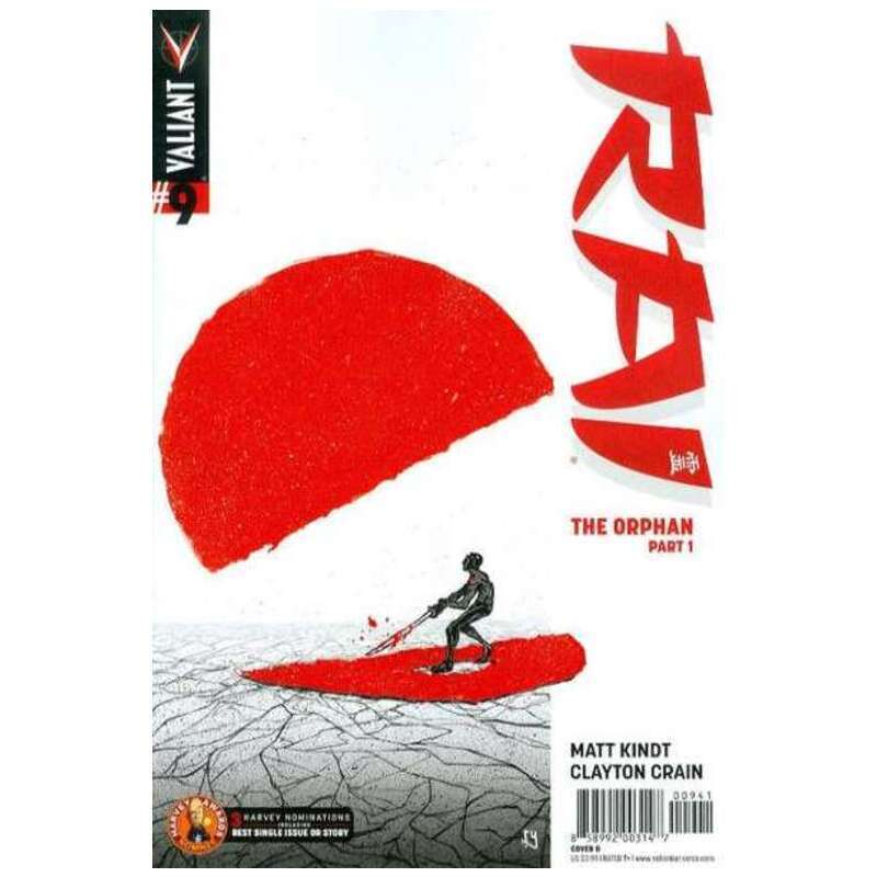 Rai (2014 series) #9 Cover D in Near Mint minus condition. Valiant comics [h,