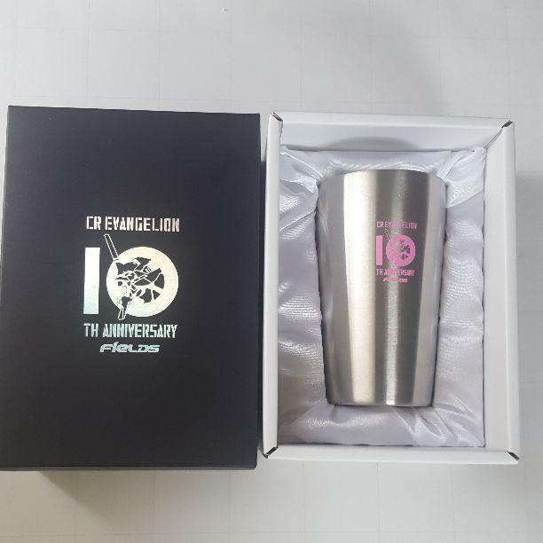 Significantly Cr Evangelion Tumbler 10Th Anniversary Novelty