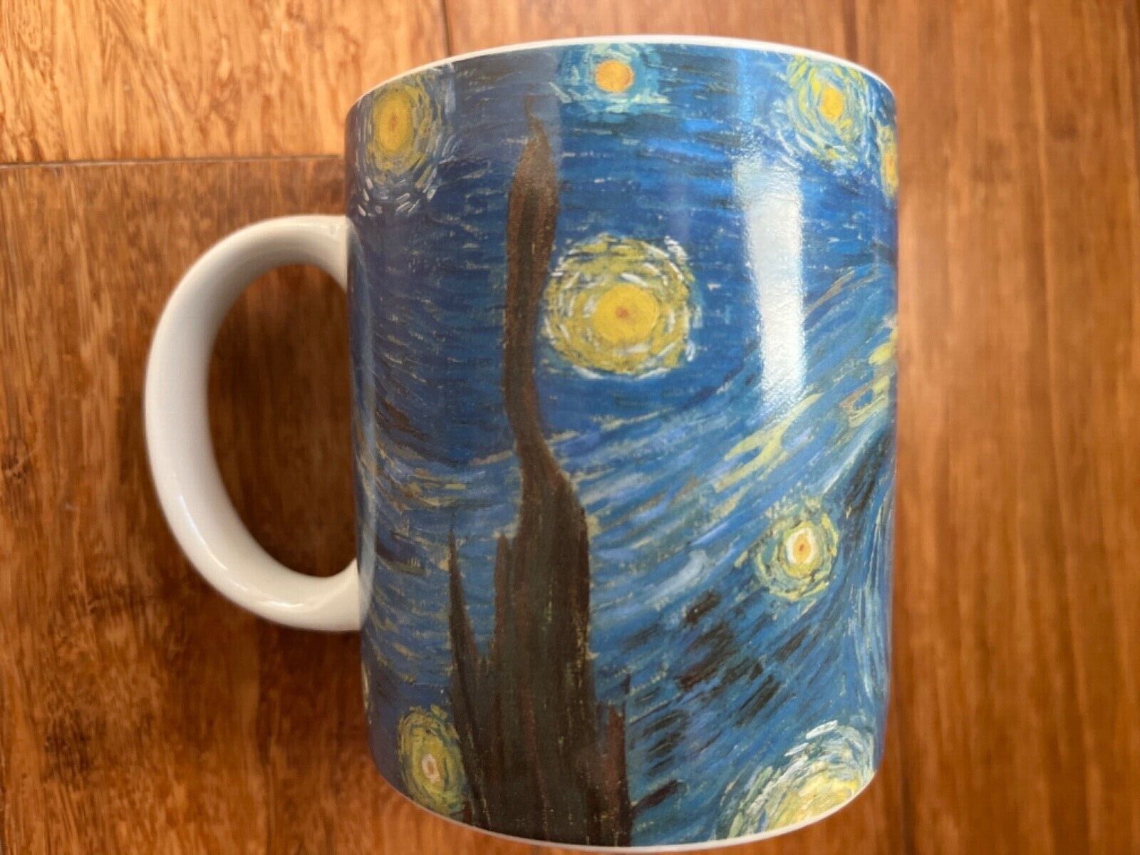 choice of mug: mostly Van Gogh - various brands