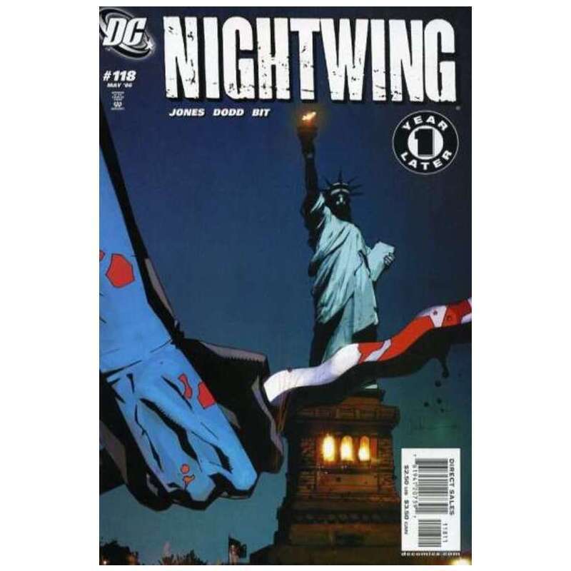 Nightwing (1996 series) #118 in Near Mint condition. DC comics [w;