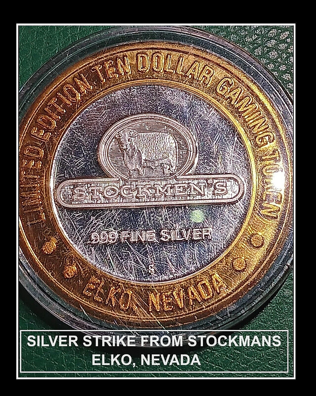 💰Silver Strike Casino Coin STOCKMANS, ELKO, NEVADA