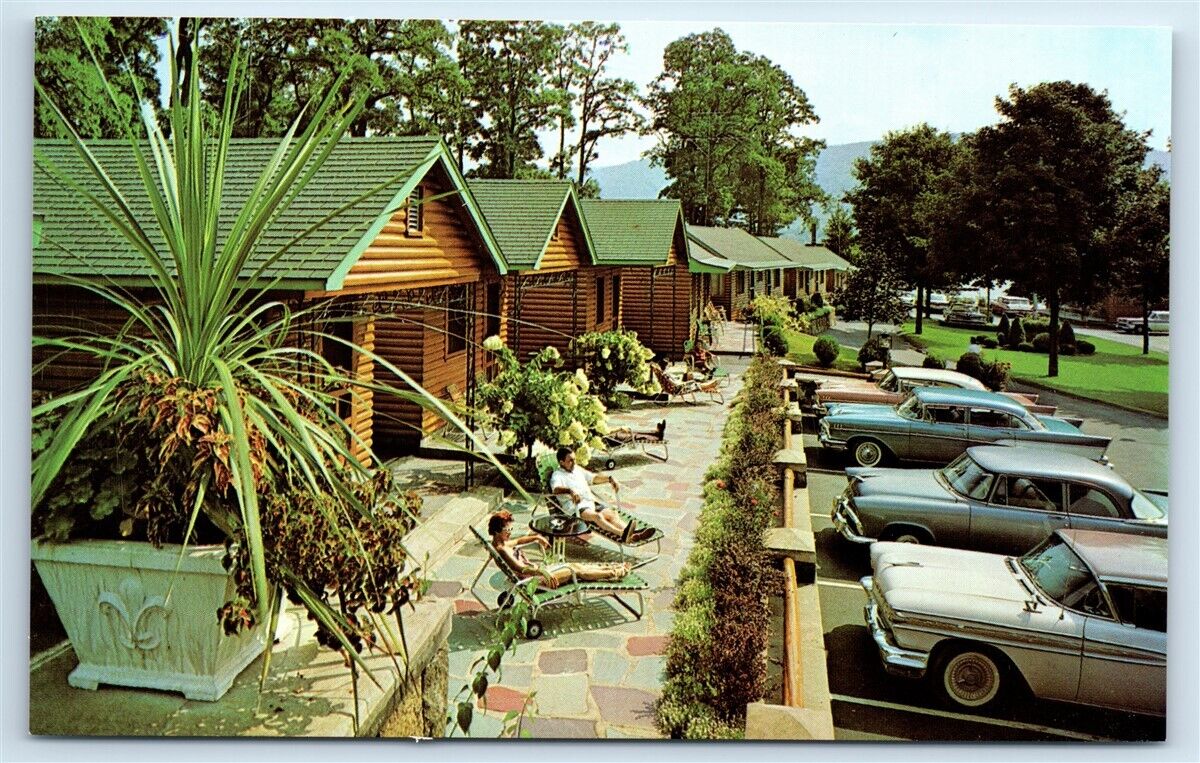 Postcard Lake Crest Motel, Lake George NY J148