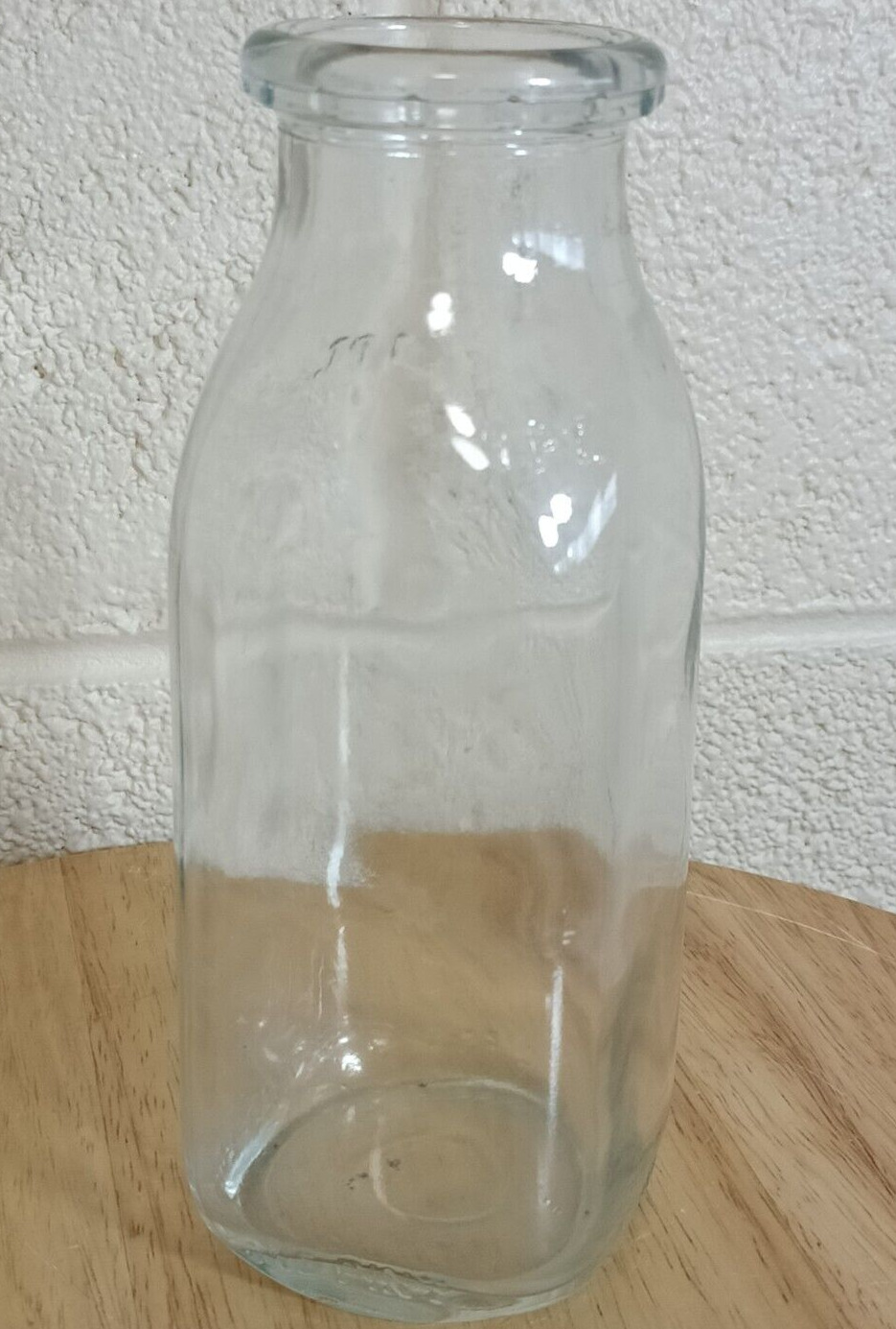 Milk Bottle 1 Pint Size - Antique