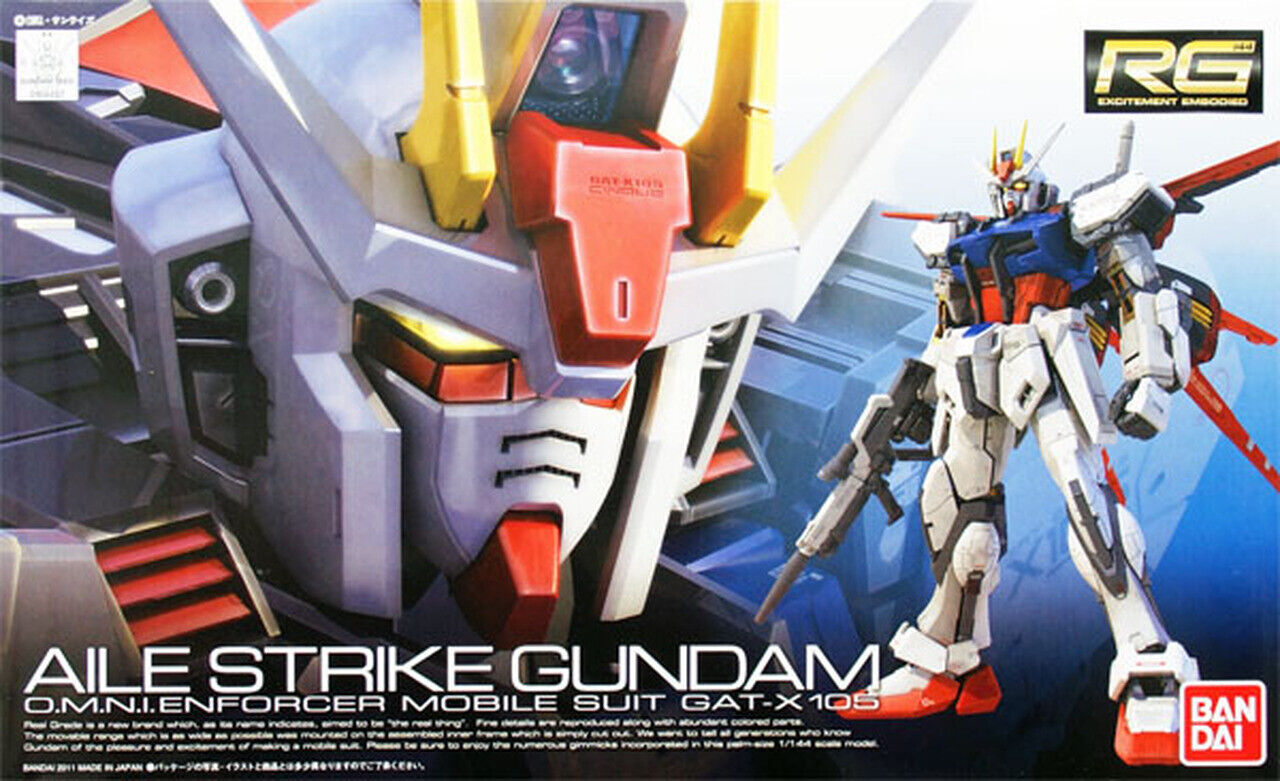 Bandai RG 1/144 #3 GAT-X105 Aile Strike Gundam \