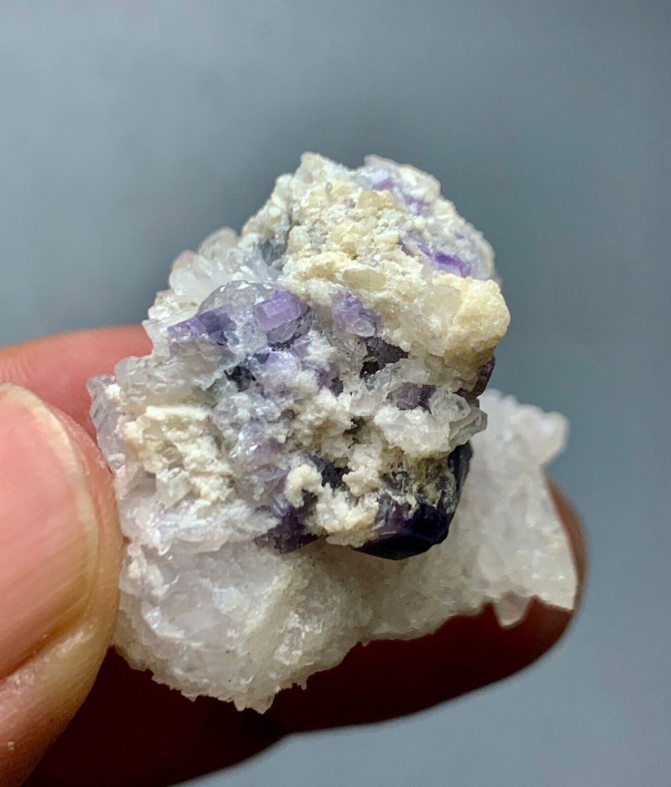 102 Cts beautiful Terminated purple 💜 Apatite Crystal from Afghanistan