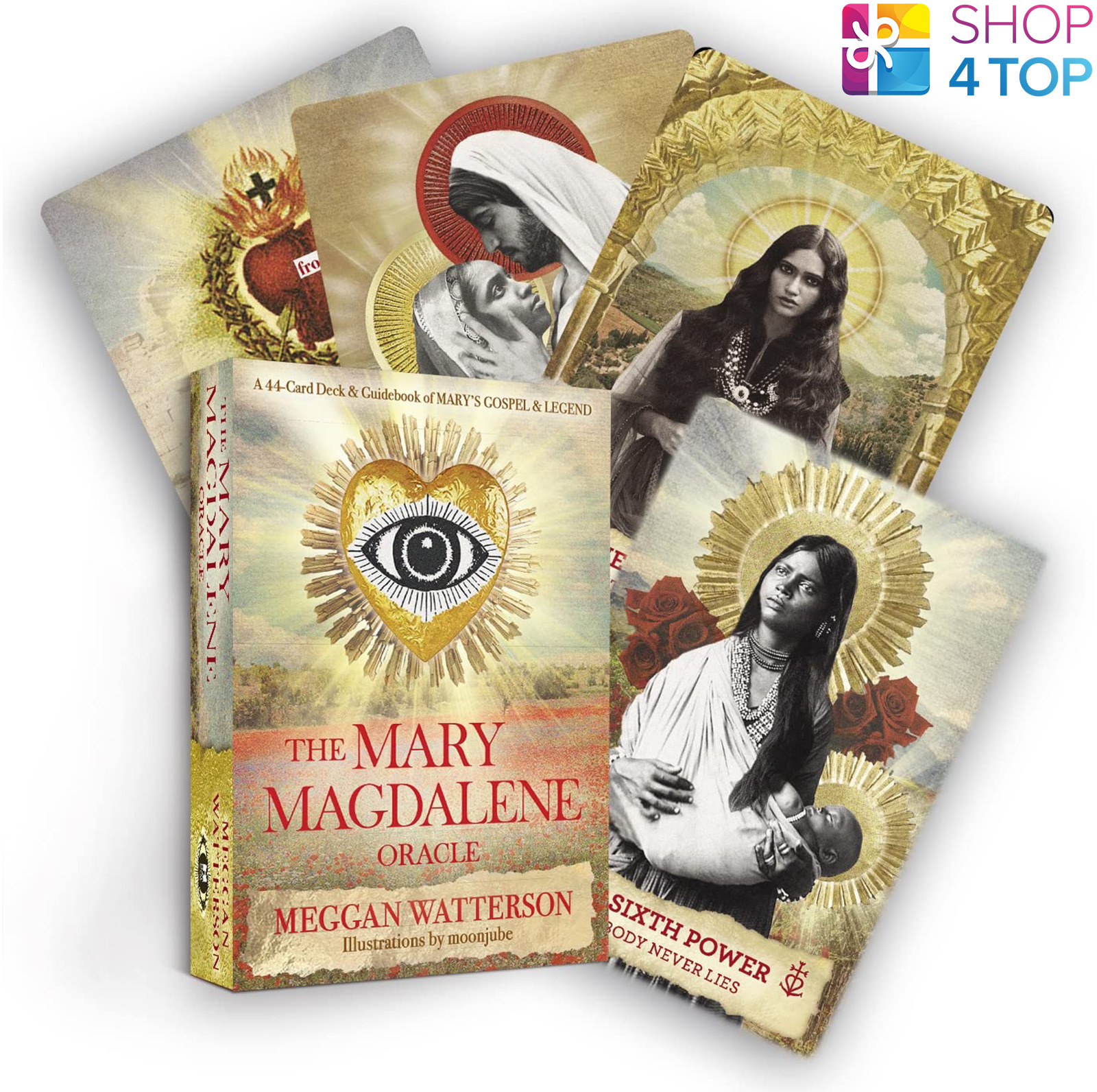 THE MARY MAGDALENE ORACLE CARD DECK AND GUIDEBOOK HAY HOUSE MEGGAN WATTERSON NEW