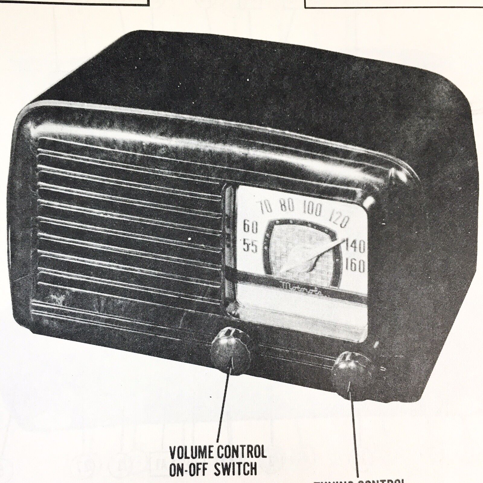 1948 Motorola Radio Model 58A11 58A12 Service Wire Schematic Repair Manual