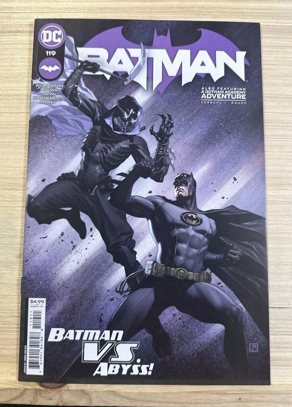 Batman Volume 3 (2022) Issue #119 Batman Vs Abyss A Gotham Academy Adventure