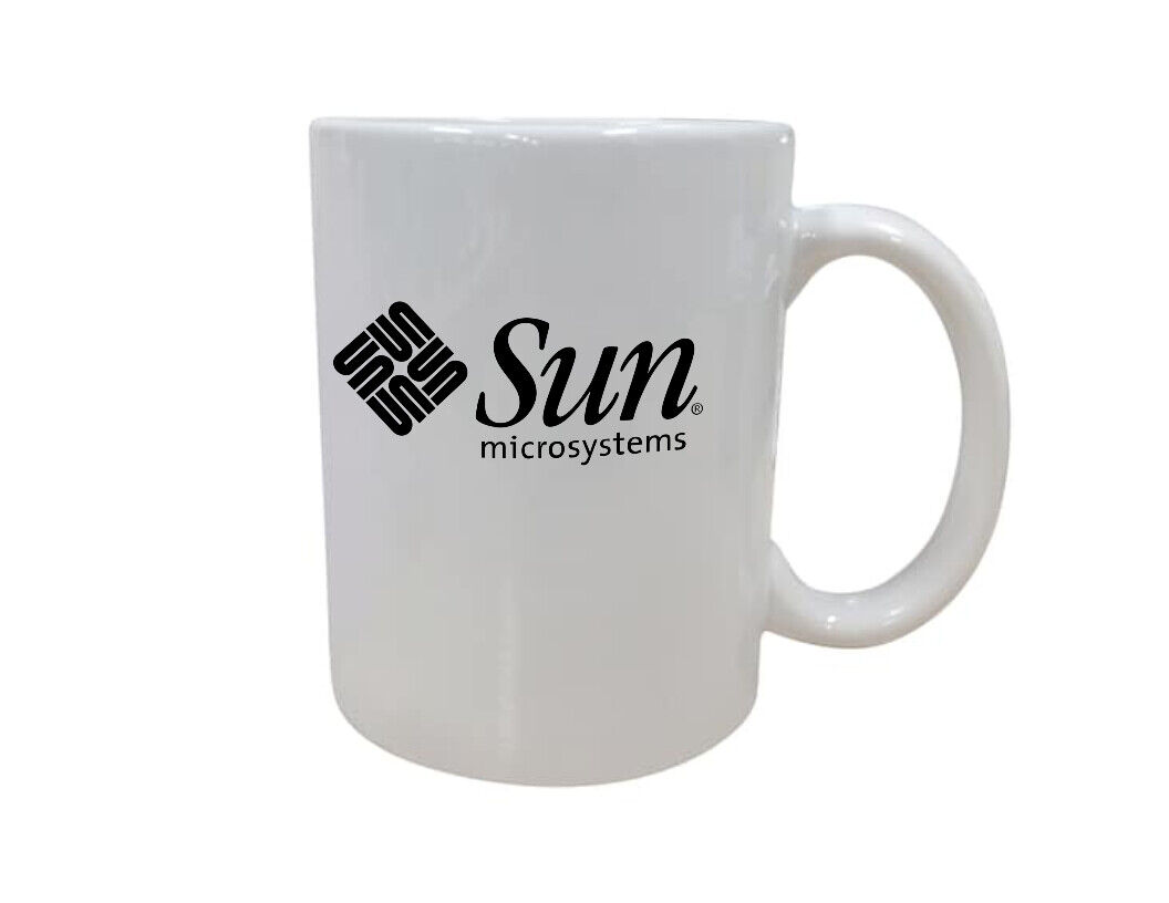 Sun Microsystems Black Logo Technology Company Souvenir Coffee Tea Mug Cup