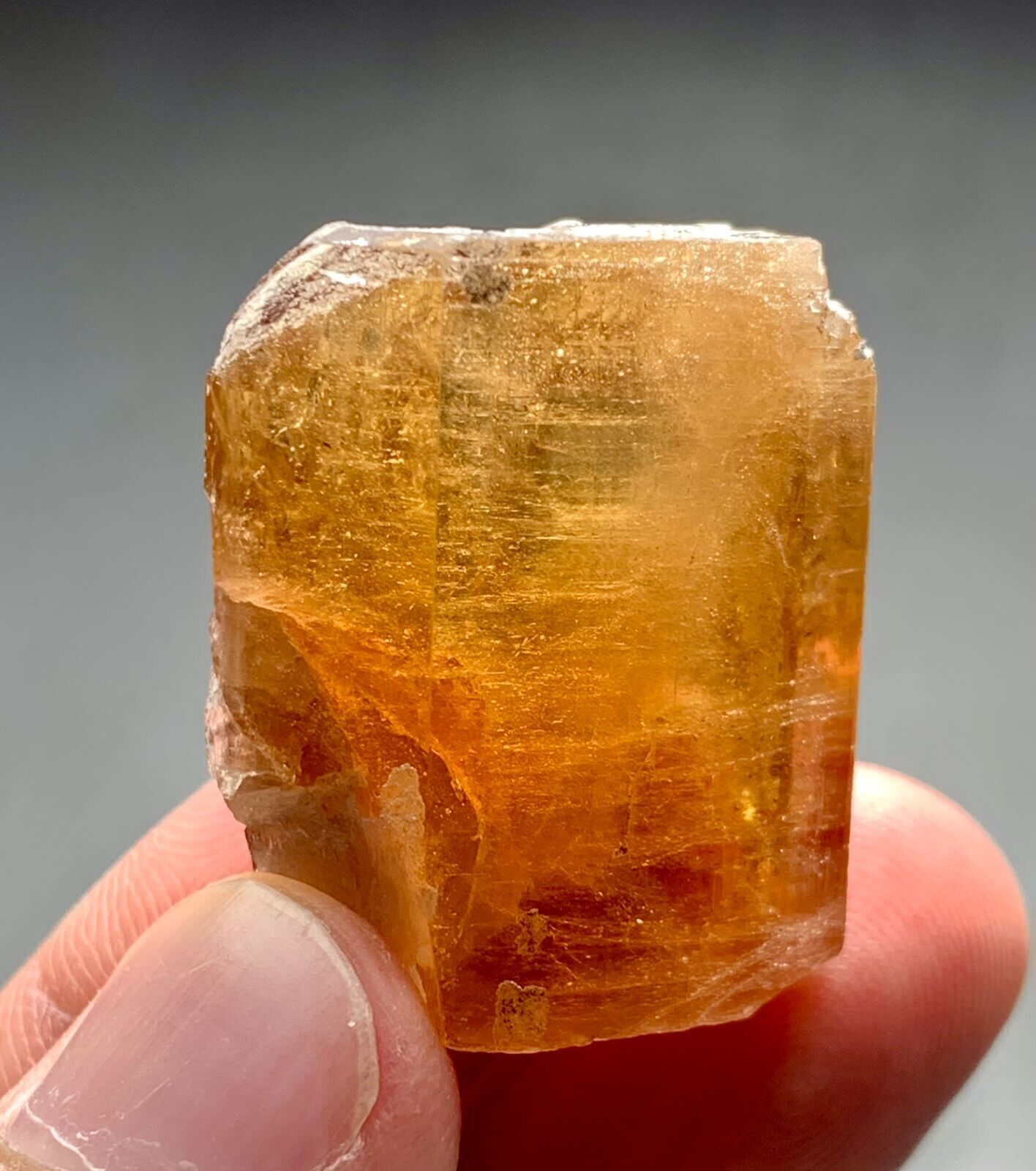124 Ct Topaz Crystal From Skardu Pakistan