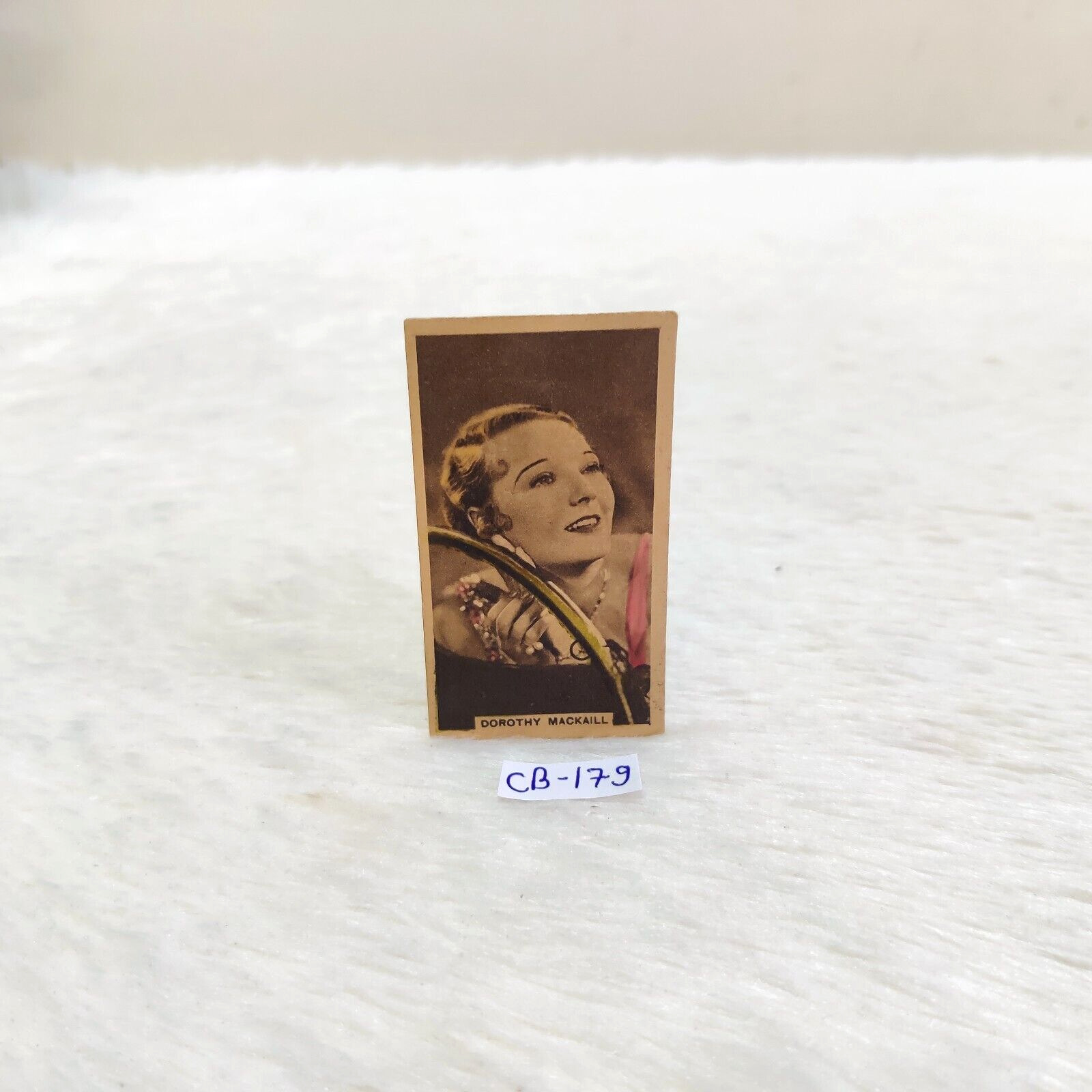 Vintage Cinema Stars Dorothy Mackaill No31 Tobacco Card Abdulla CB179