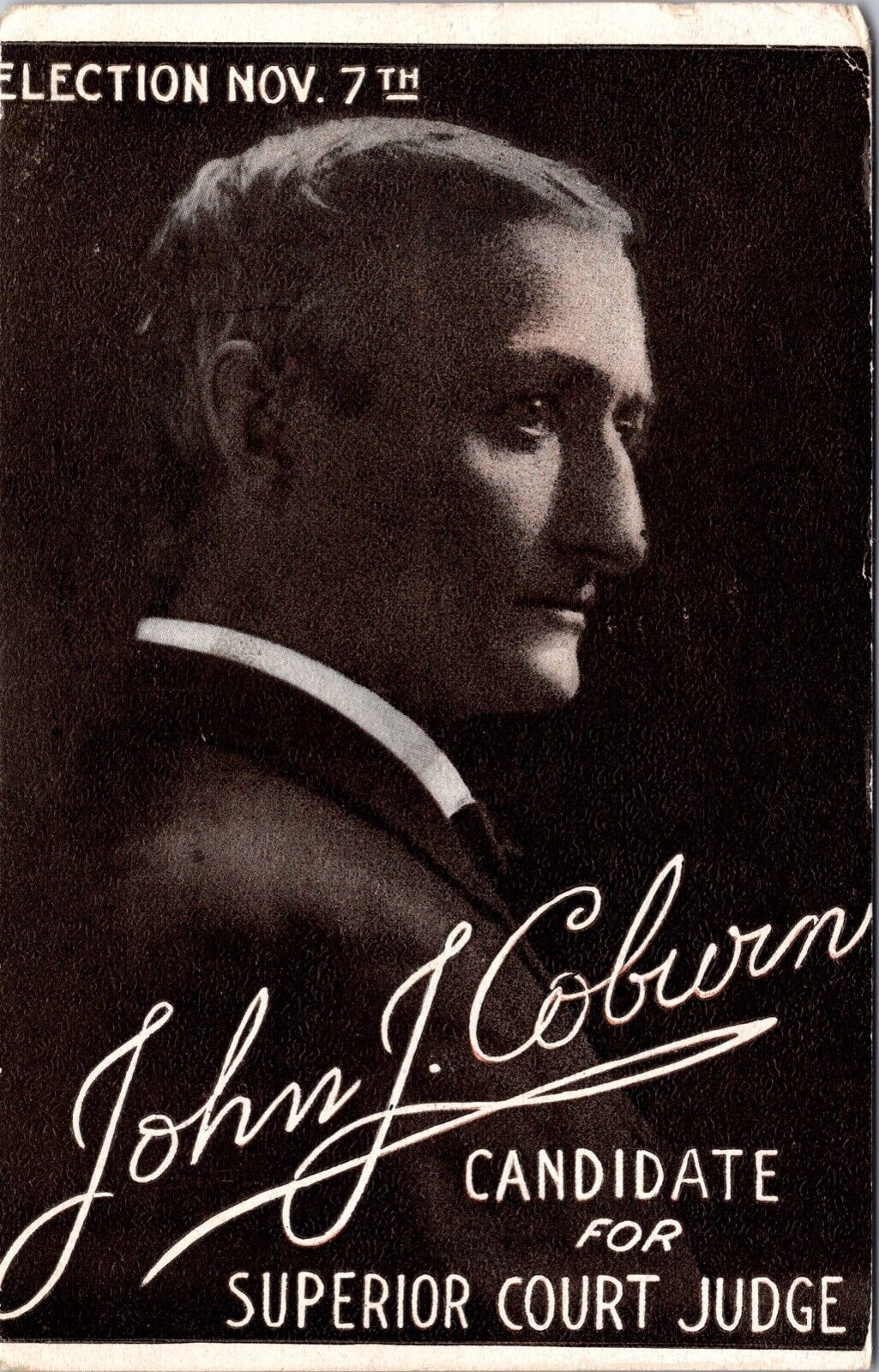 Election Postcard John J. Coburn Candidate for Superior Court Judge~139680