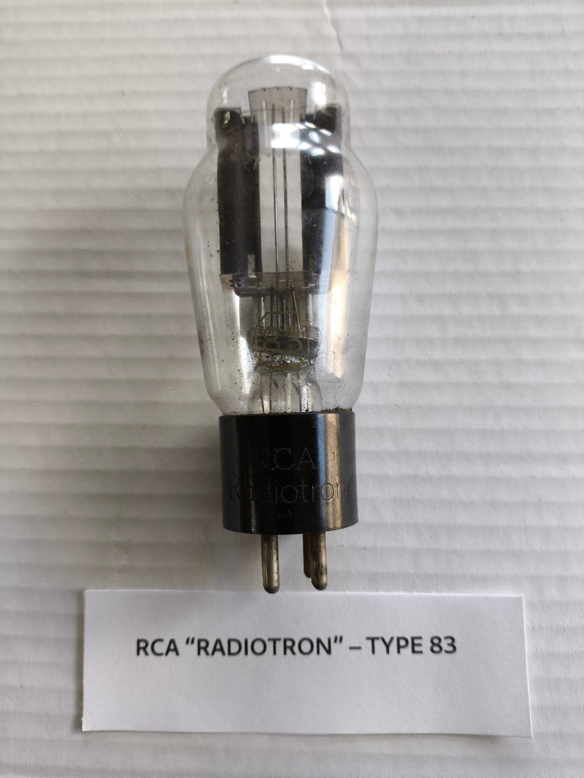 RCA Radiotron Vacuum Tube - Type 83 - See Description