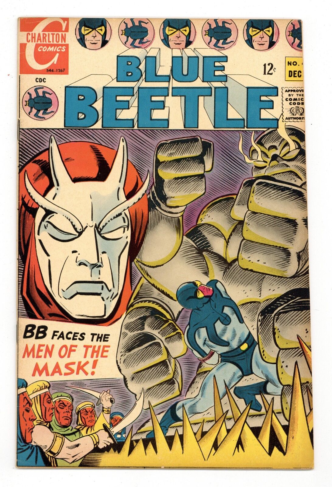 Blue Beetle #4 VG+ 4.5 1967