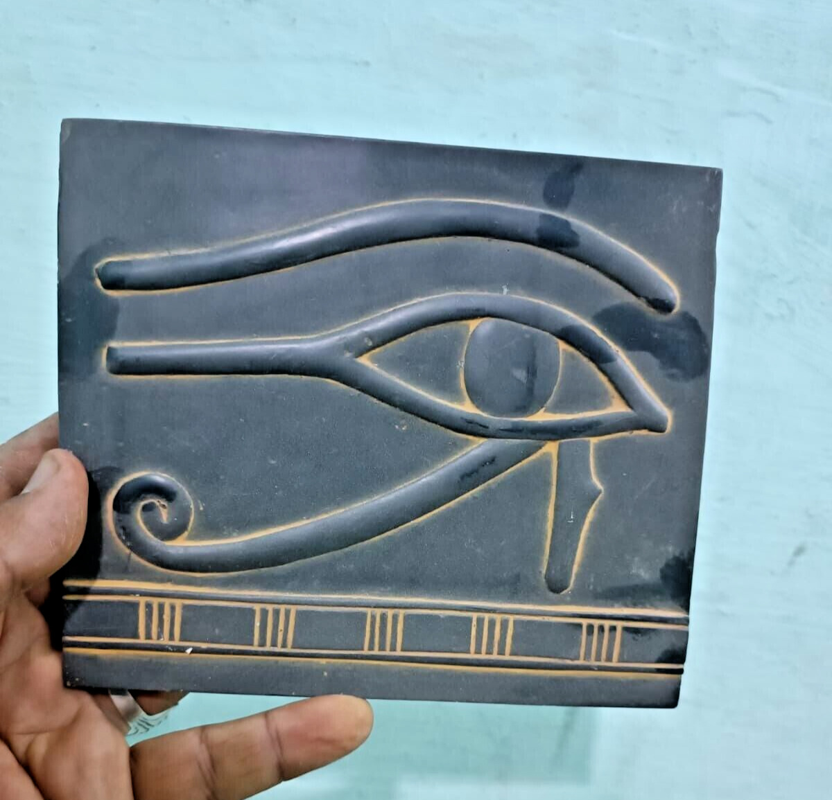 Unique Ancient Egyptian Antiques Egyptian Pharaonic Stela Eye of Horus Bc