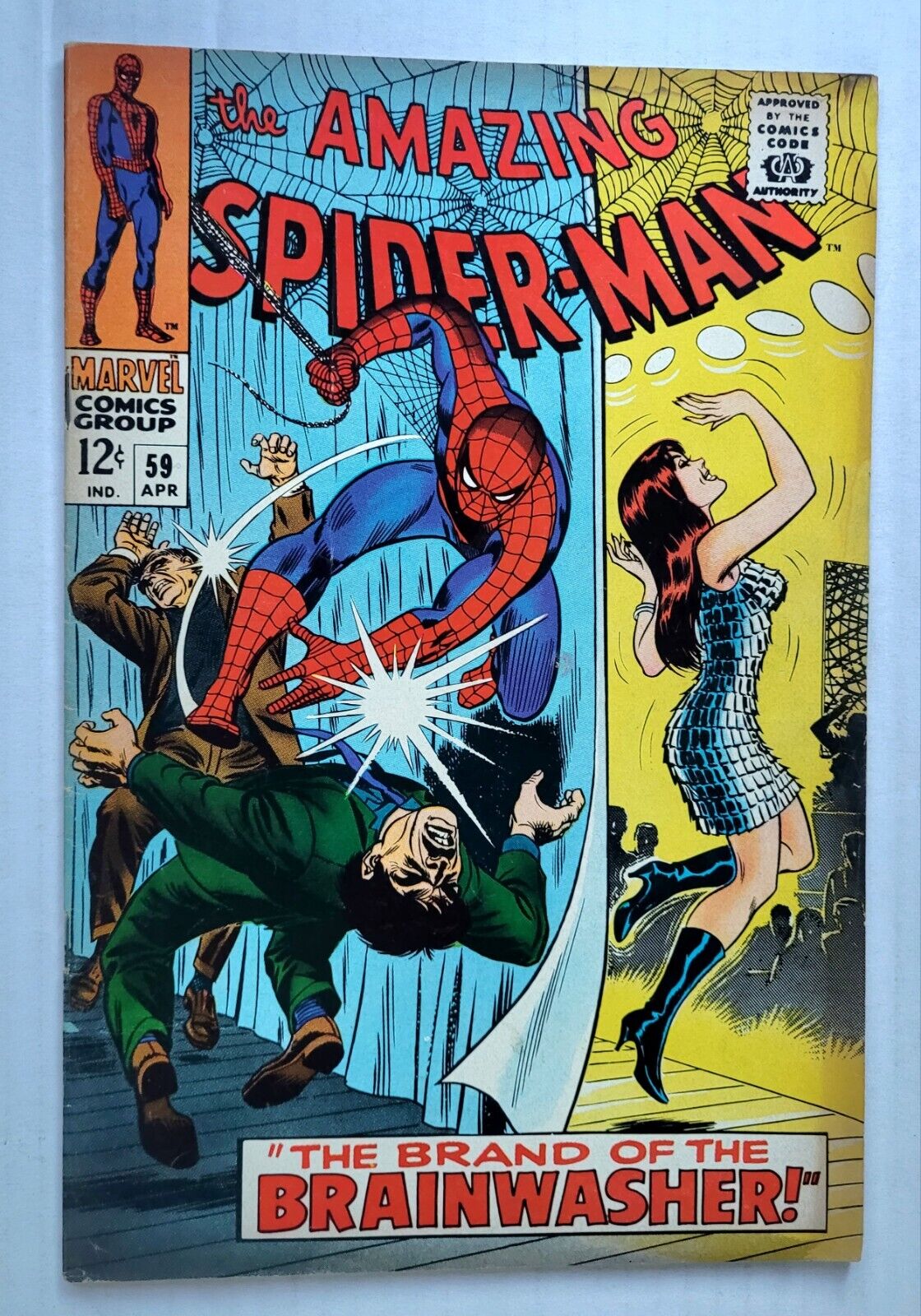 The Amazing Spider-Man #59 1968 Marvel Comics 1st Mary Jane Watson On Cover