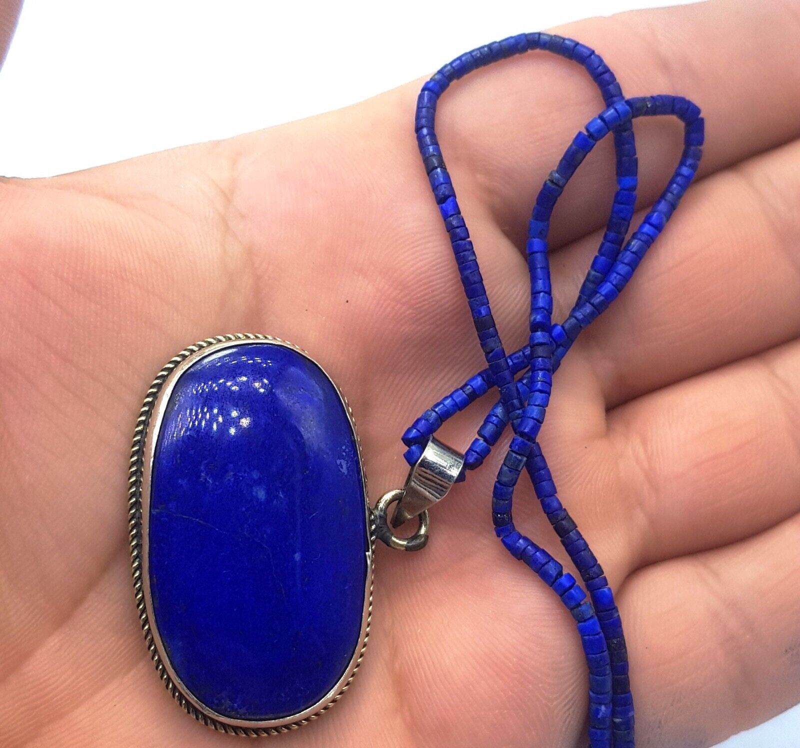 15 Grams Amazing Quality Blue Color Lapis Lazuli Cabochon,Lapis Strand