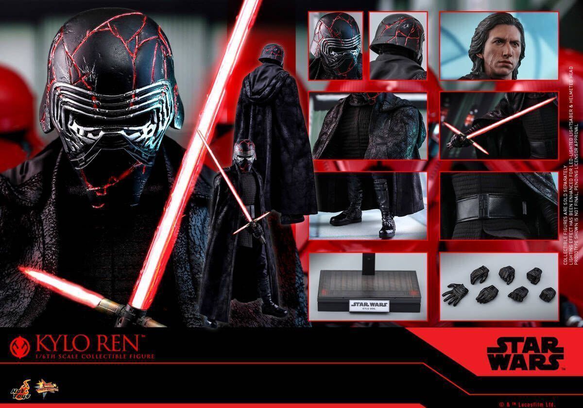 Hottoys Hot Toys Mms560 Star Wars Kylo Ren 1/6 Figure The Rise Of Skywalker