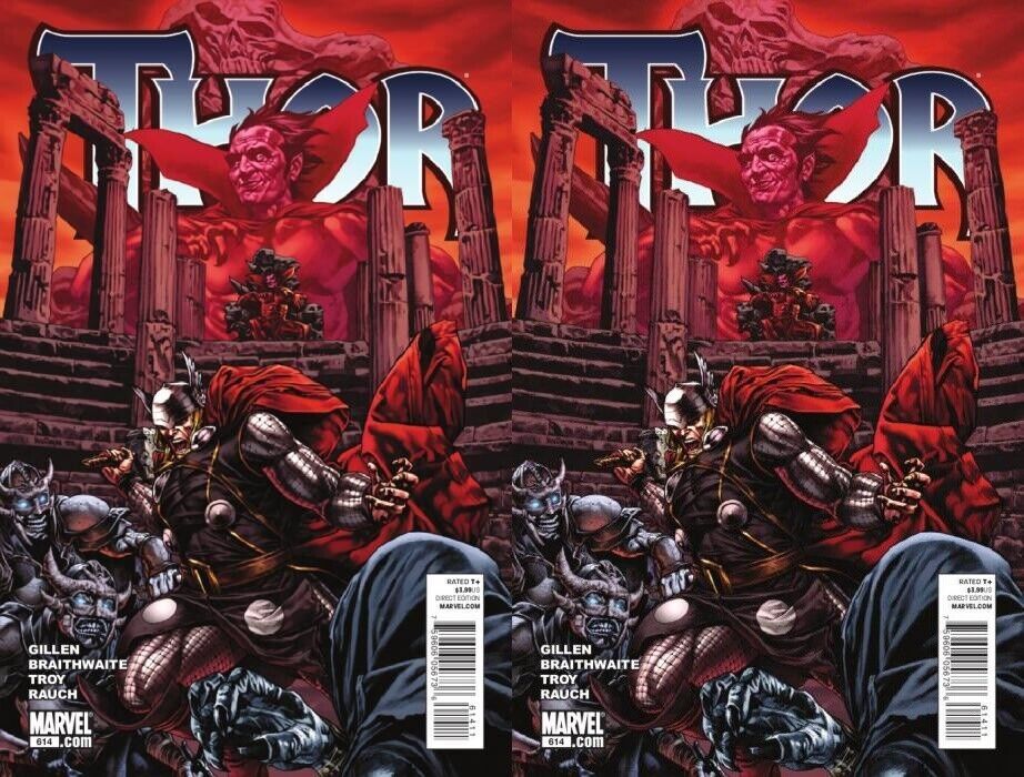 Thor #614 Volume 1 1966-1996, 2009-2011) Marvel Comics - 2 Comics