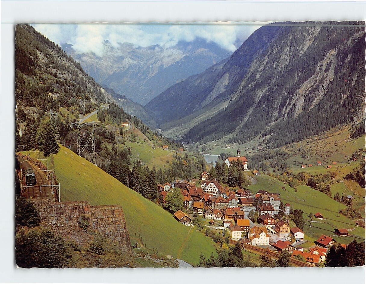 Postcard Wassen an der Gotthardstrasse Wassen Switzerland