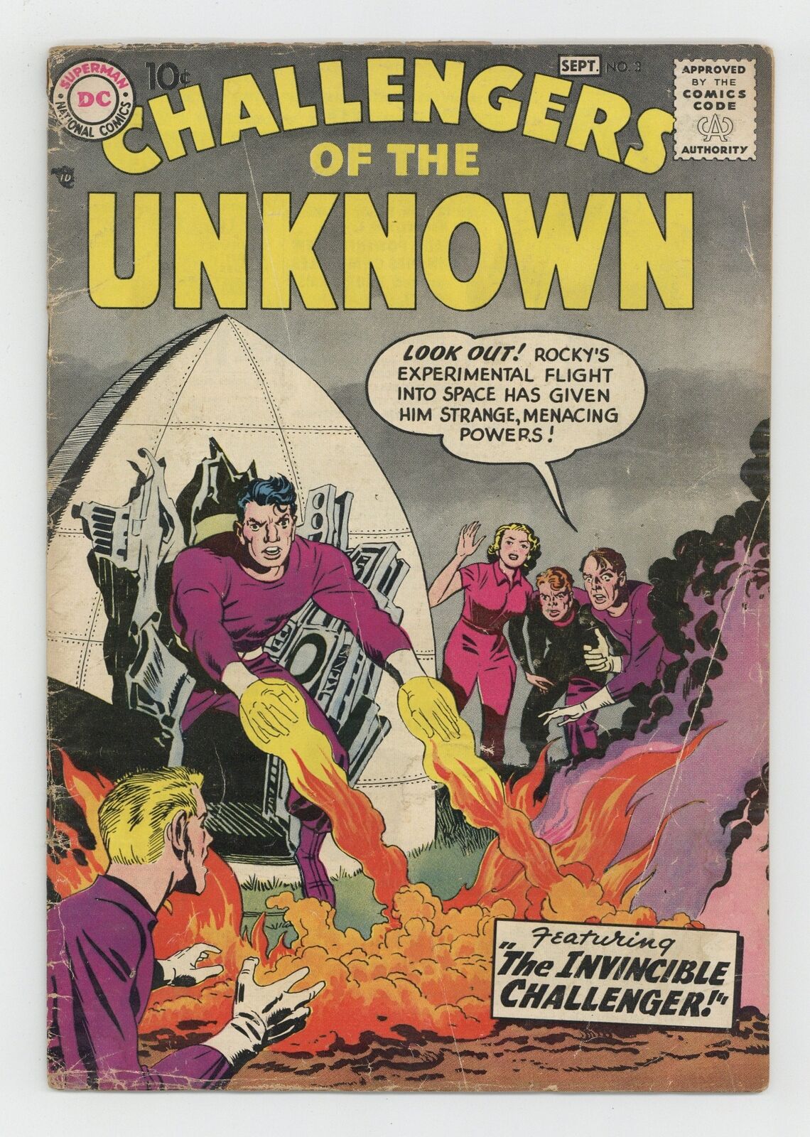 Challengers of the Unknown #3 FR/GD 1.5 1958