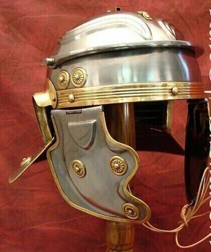Antique Roman Helmet Imperial soldier helmet Medieval Gallic Centurion Helmet