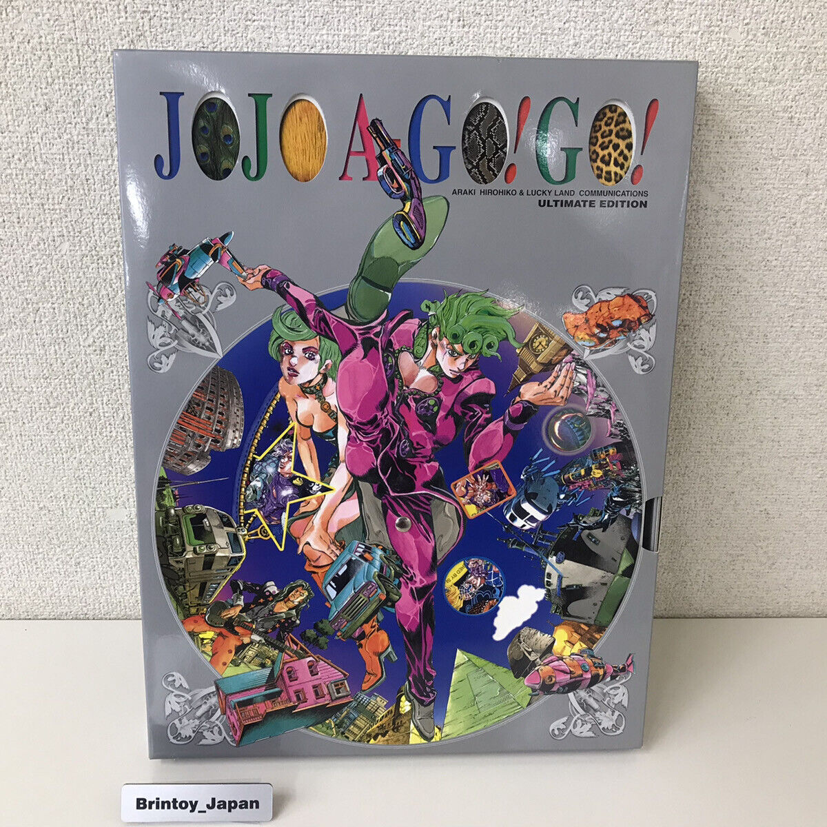 JoJo A-Go Go JoJo\'s Bizarre Adventure  HIROHIKO ARAKI Art Book from Japan