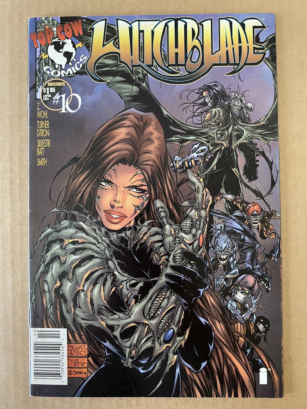 Witchblade #10 Newsstand Variant Image Comic Book  1st Darkness Appearance