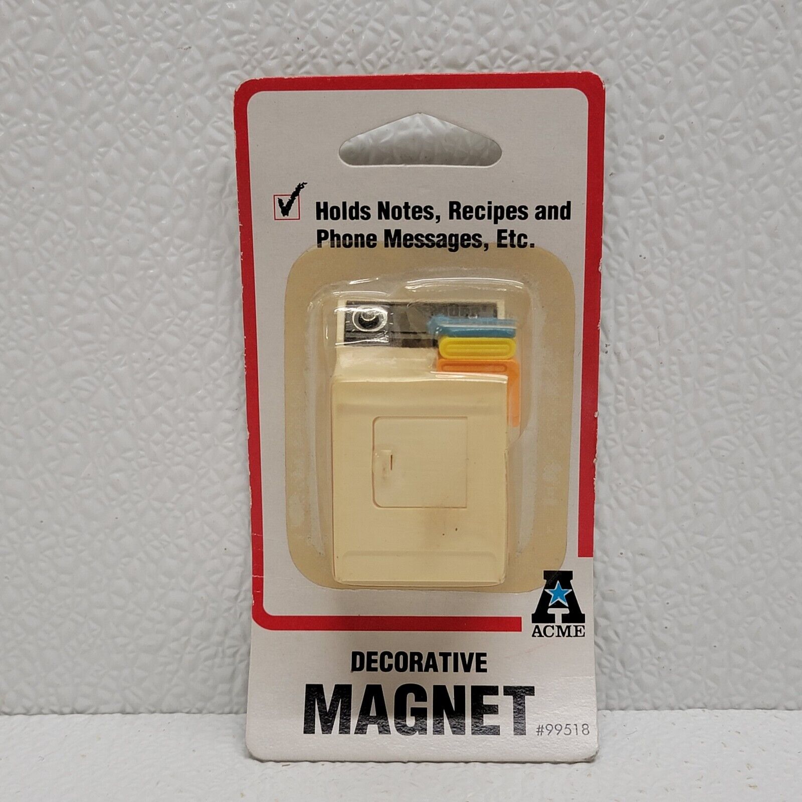 Vintage Acme Dryer Fridge Magnet 99518 New Sealed NOS