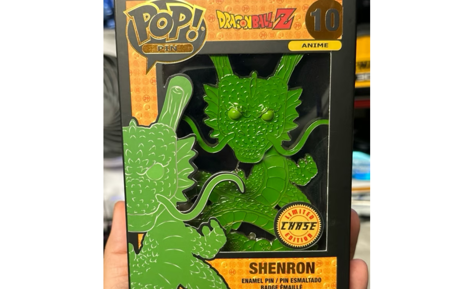 Funko Pop Pin Dragonball Z Shenron Limited Edition CHASE #10