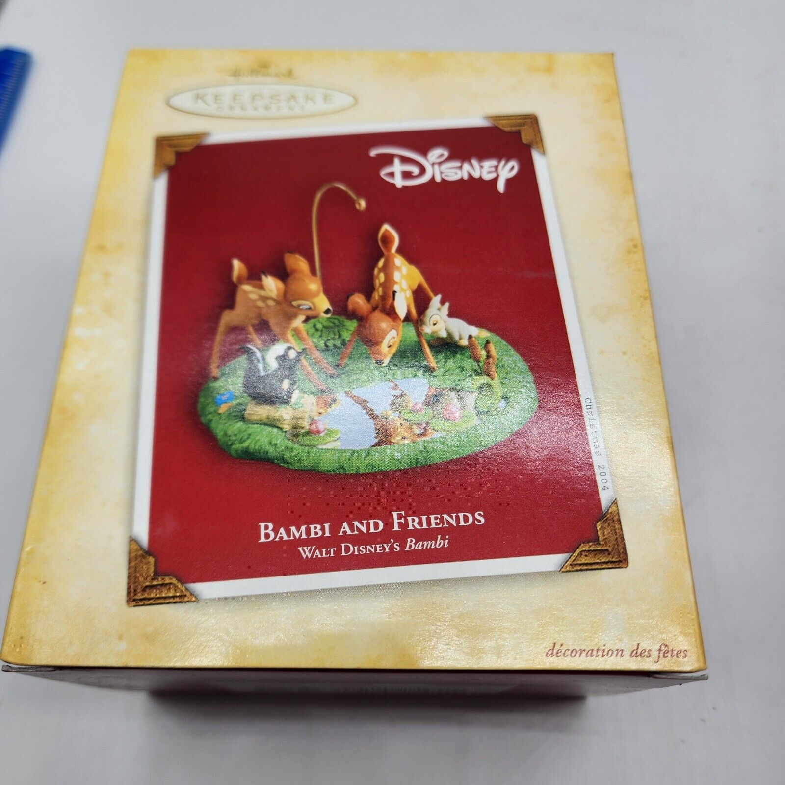 Hallmark Disney Bambi and Friends Keepsake Ornament with Box 2004