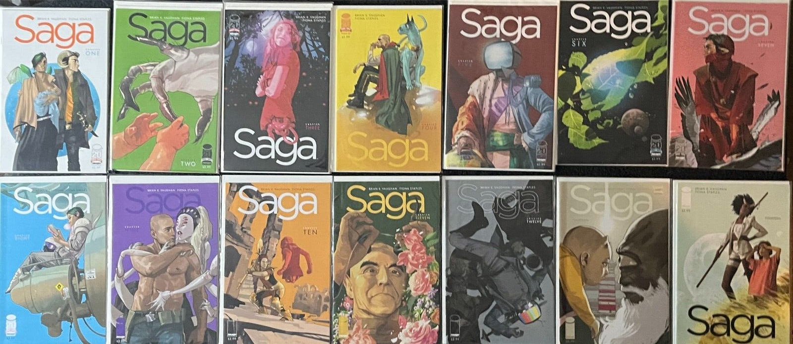 Saga #1-23 Image Comics Lot 1st First Prints great condition