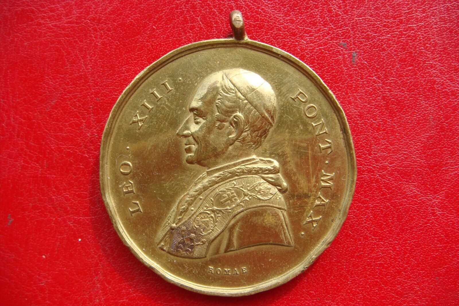 ITALY Pope LEO XIII (Vincenzo Gioacchino Pecci) Episcopal Jubilee 1893 medal