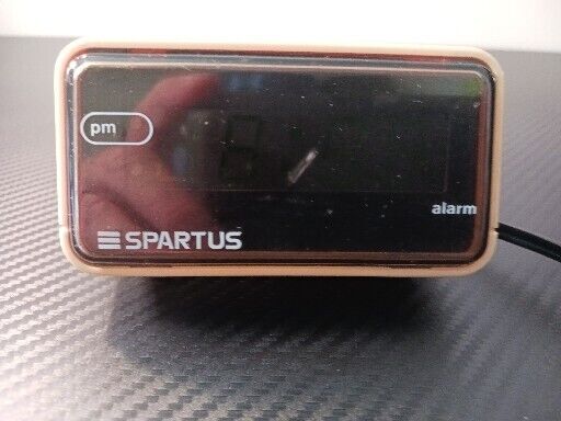 Vintage Spartus Alarm Clock Tested 1156-61