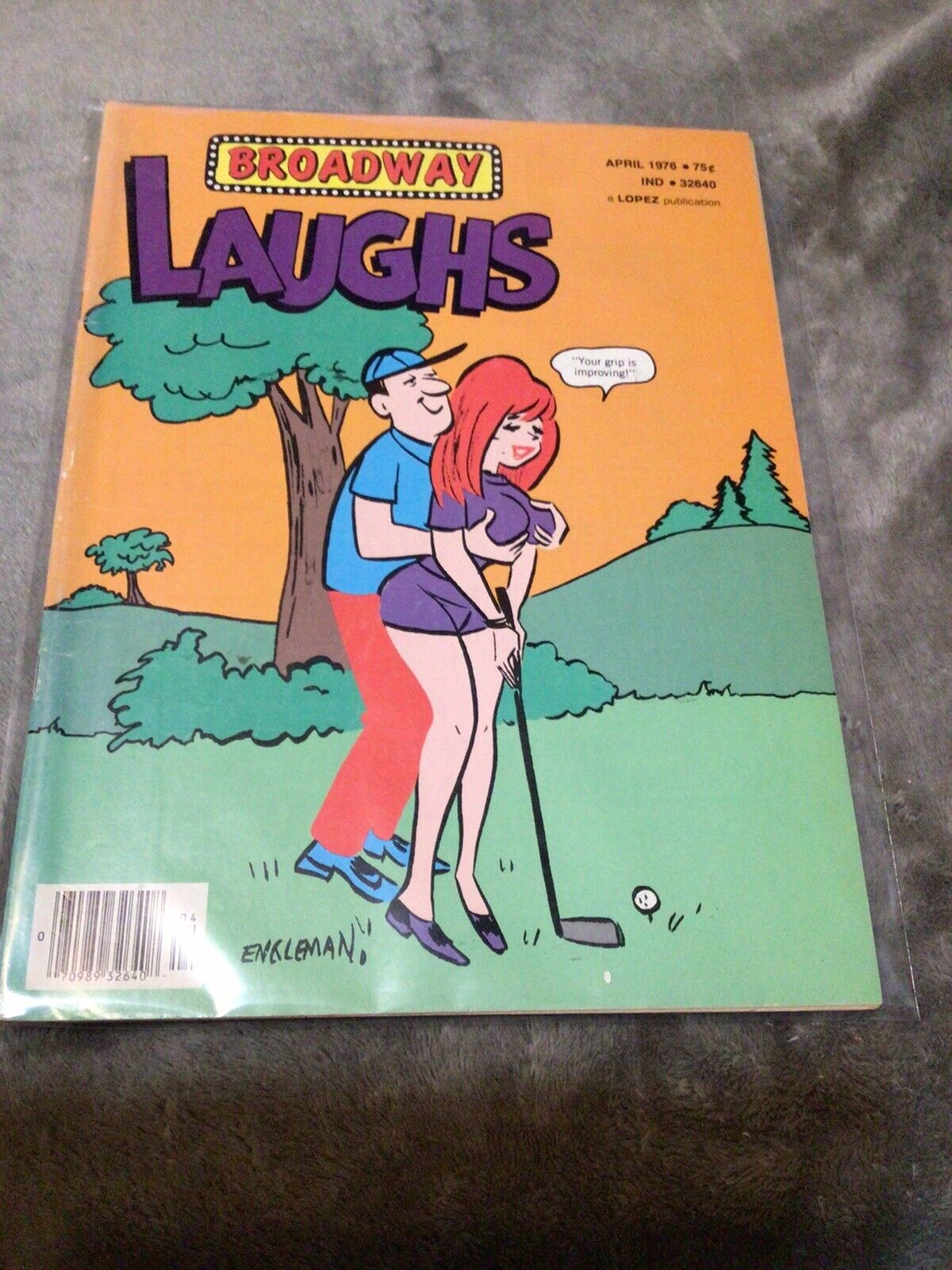 Vintage Broadway Laughs Sex Toons And Jokes Adult Humor Comic Book April 1976