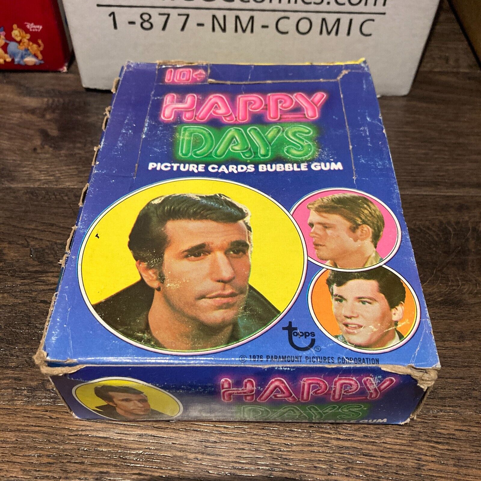 1976 TOPPS HAPPY DAYS (2ND SERIES) FULL WAX BOX WITH 36 UNOPENED PACKS VINTAGE