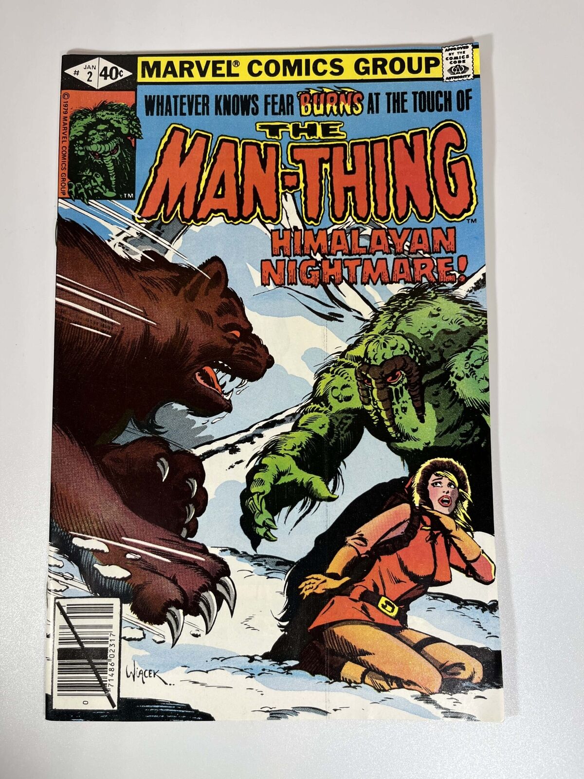 Man-Thing #2 (1980) in 9.2 Near Mint-