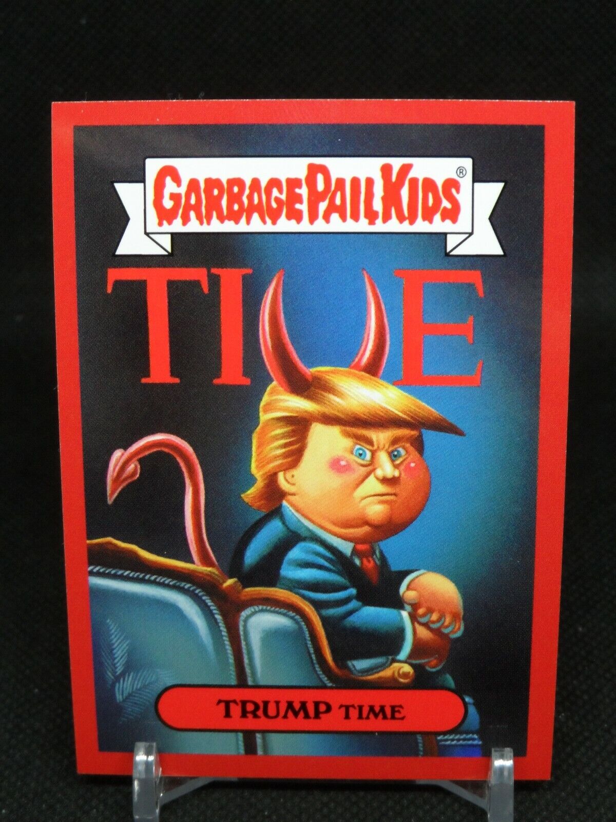 Devil 666 Donald Trump Time Disg-Race to the White House 2016 Garbage Pail Kids