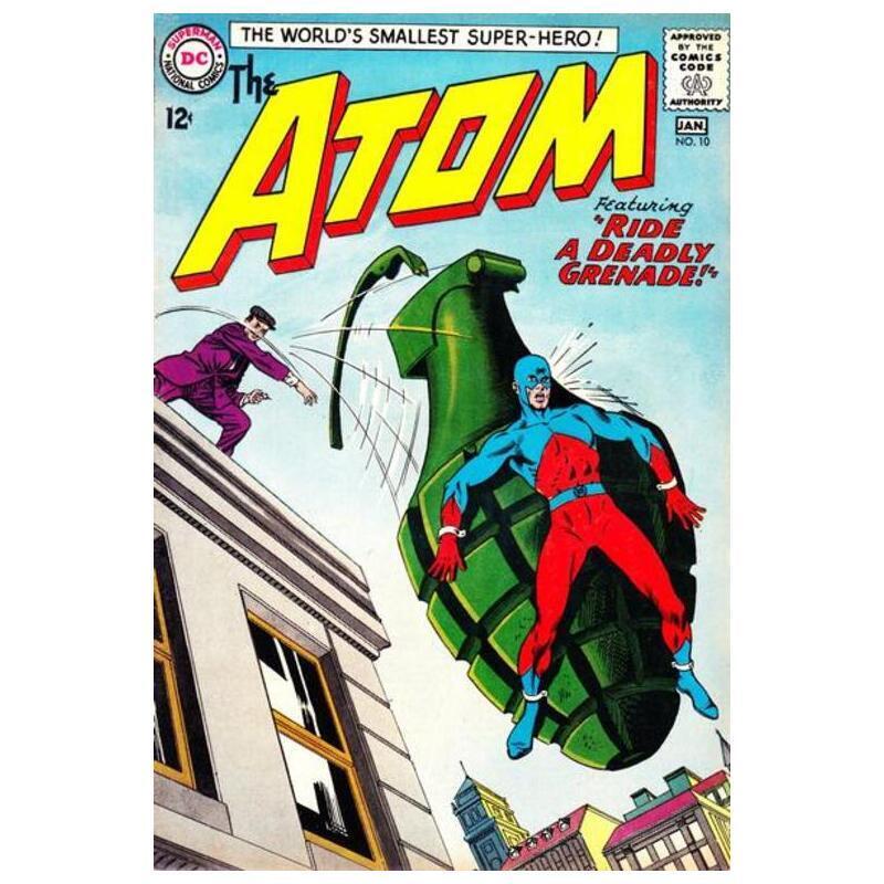 Atom #10 DC comics Fine Full description below [h|