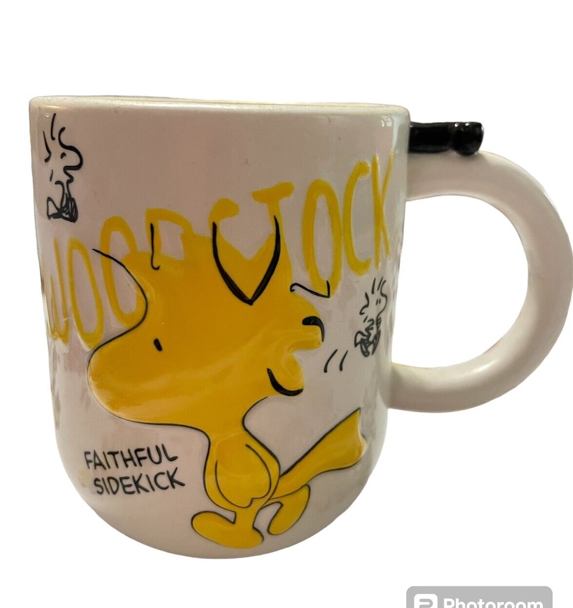 Westland Peanuts Woodstock Faithful Sidekick Ceramic Mug 4-1/4” 18232 EUC