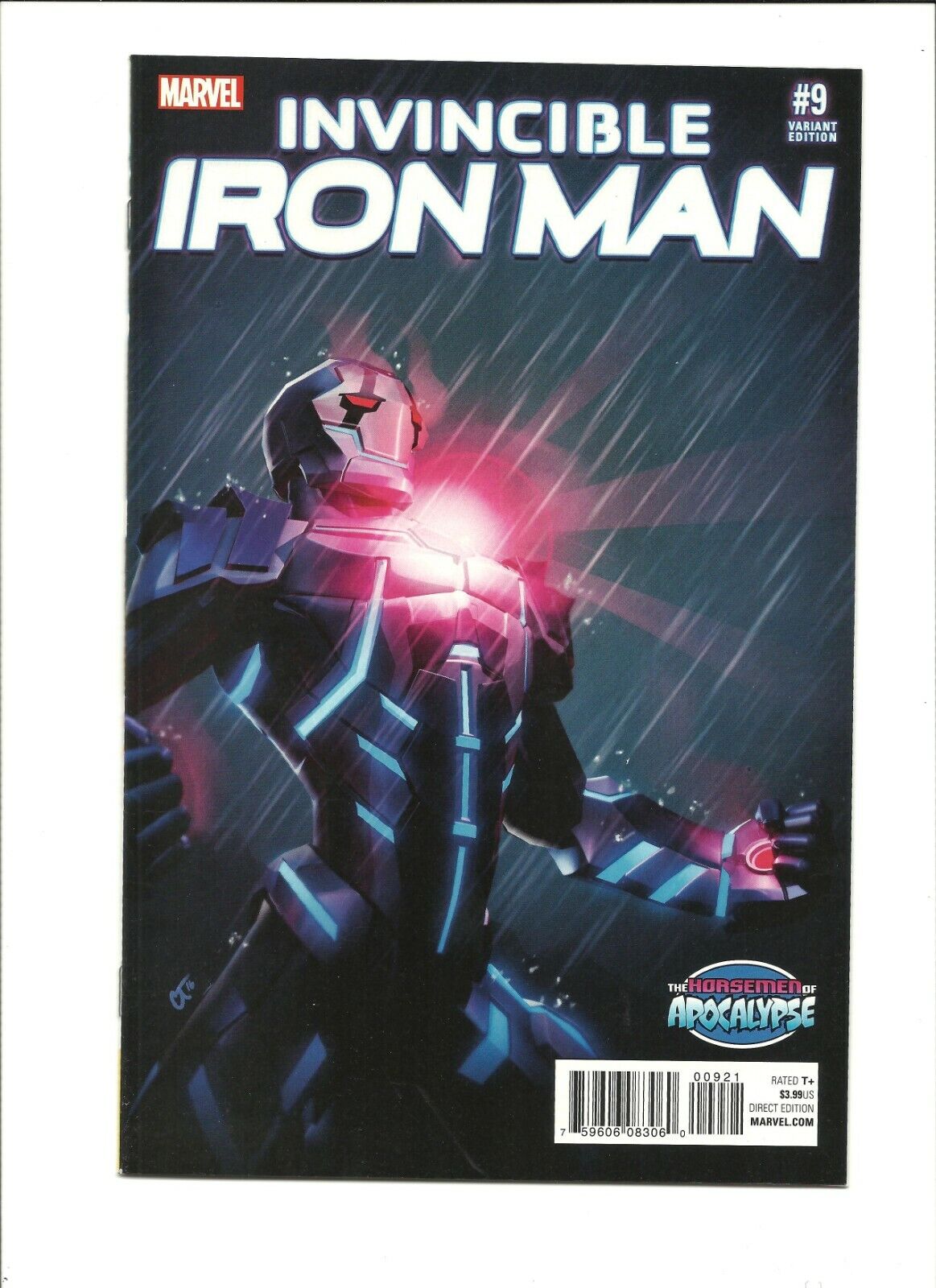 Invincible Iron Man #9 Age Of Apocalypse Variant • 1st Riri Williams • Ironheart