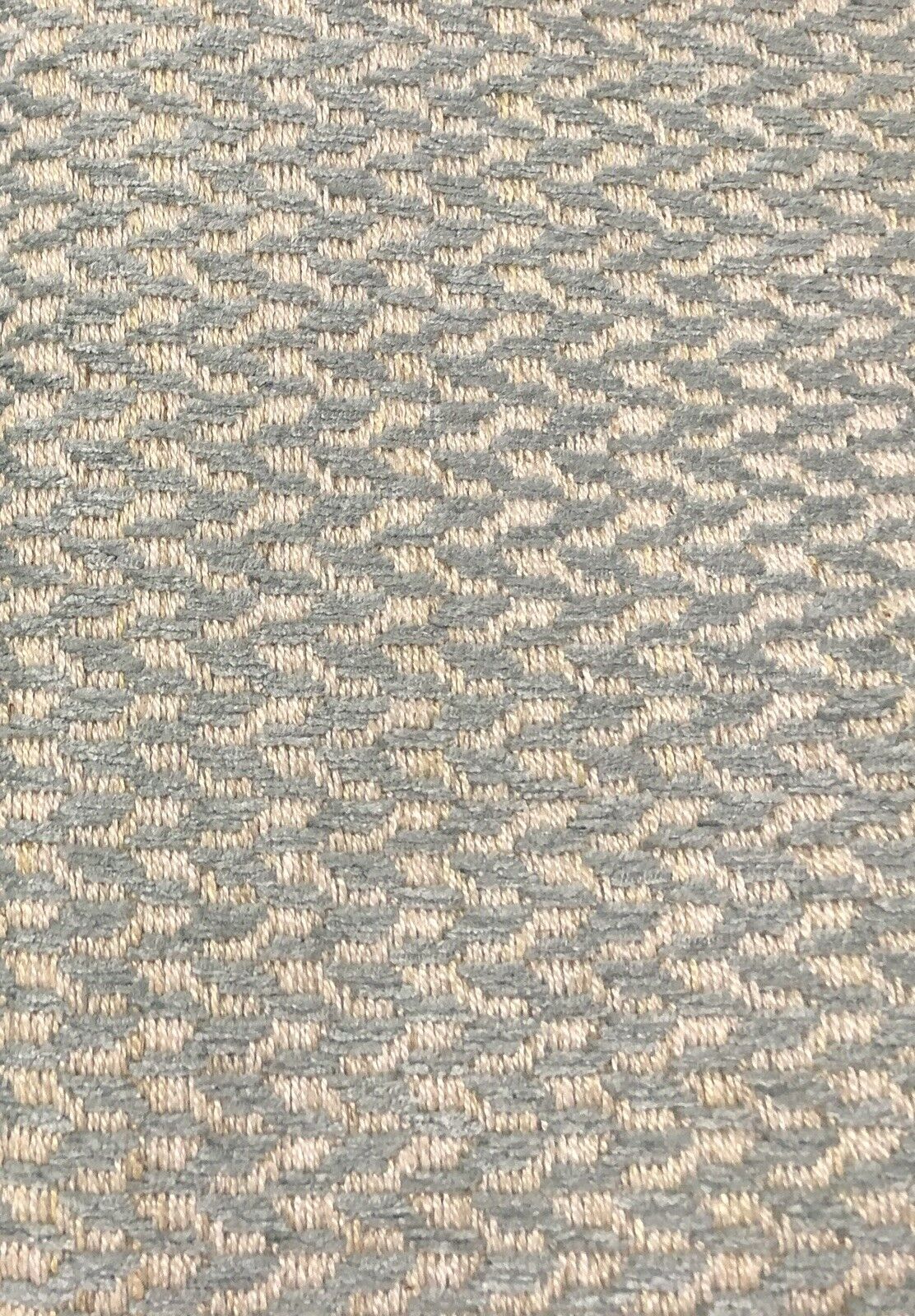 Scalamandre Small Scale Uphol Fabric- Cortona Chenille Mineral 2.70 yd 27104-002