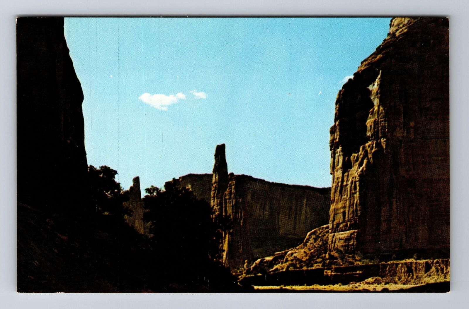 Chinle AZ-Arizona, The Garcia\'s Canyon, Antique, Vintage Souvenir Postcard