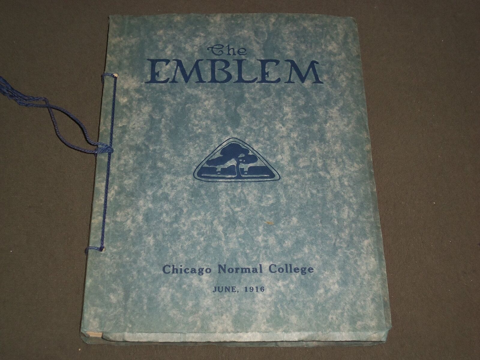 1916 THE EMBLEM CHICAGO NORMAL COLLEGE YEARBOOK - ILLINOIS - PHOTOS - YB 1132