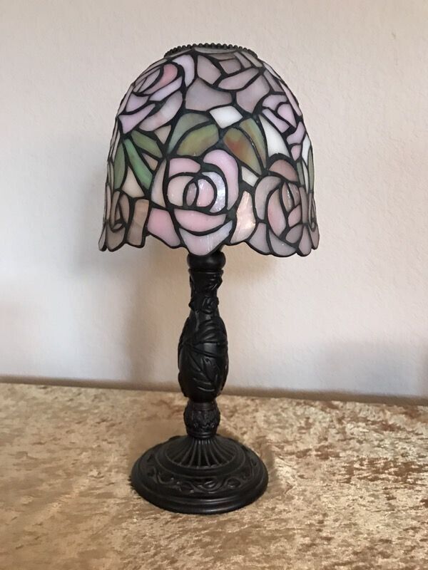Partylite ROSEWATER LAMP Tealight Candle Lamp NIB