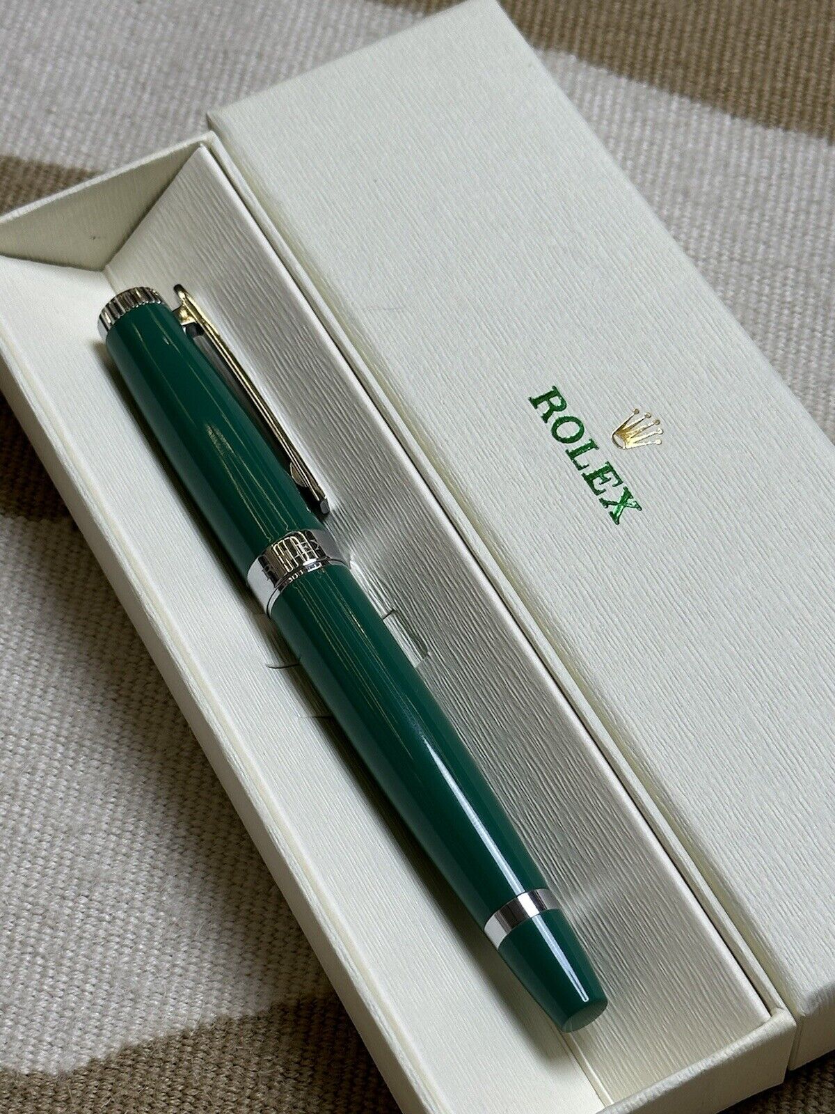 Rolex Pen Green Rollerball VIP Gift