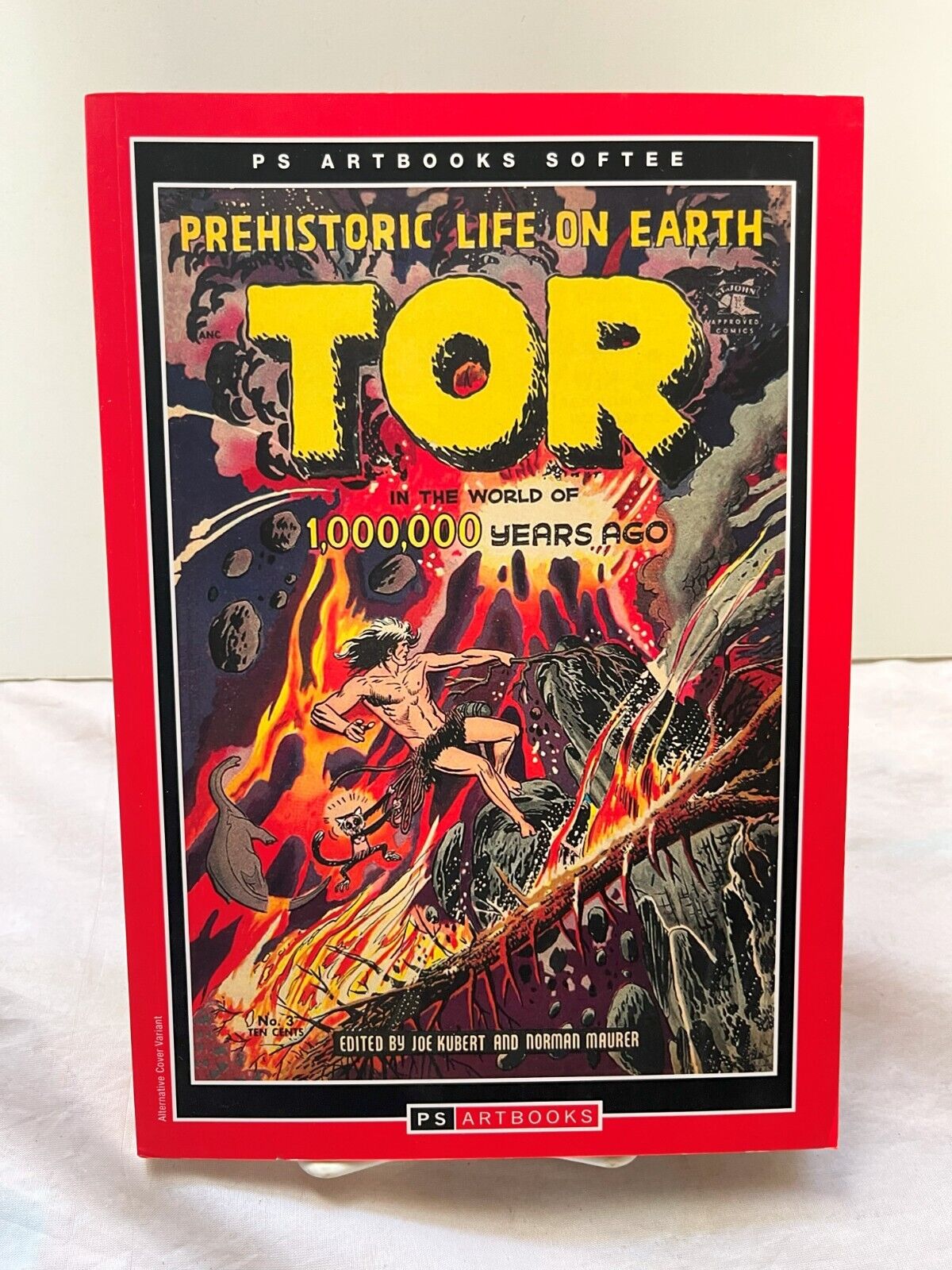 Tor in the World of 1,000,000 Years Ago PS Artbook Issues 1, 3 & 4 Joe Kubert
