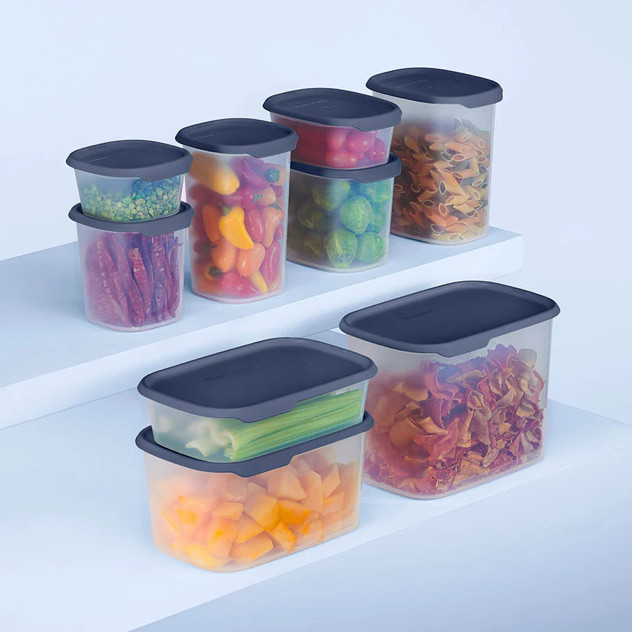 Tupperware One Touch Seal & Store 9-Container Food Storage Set - 