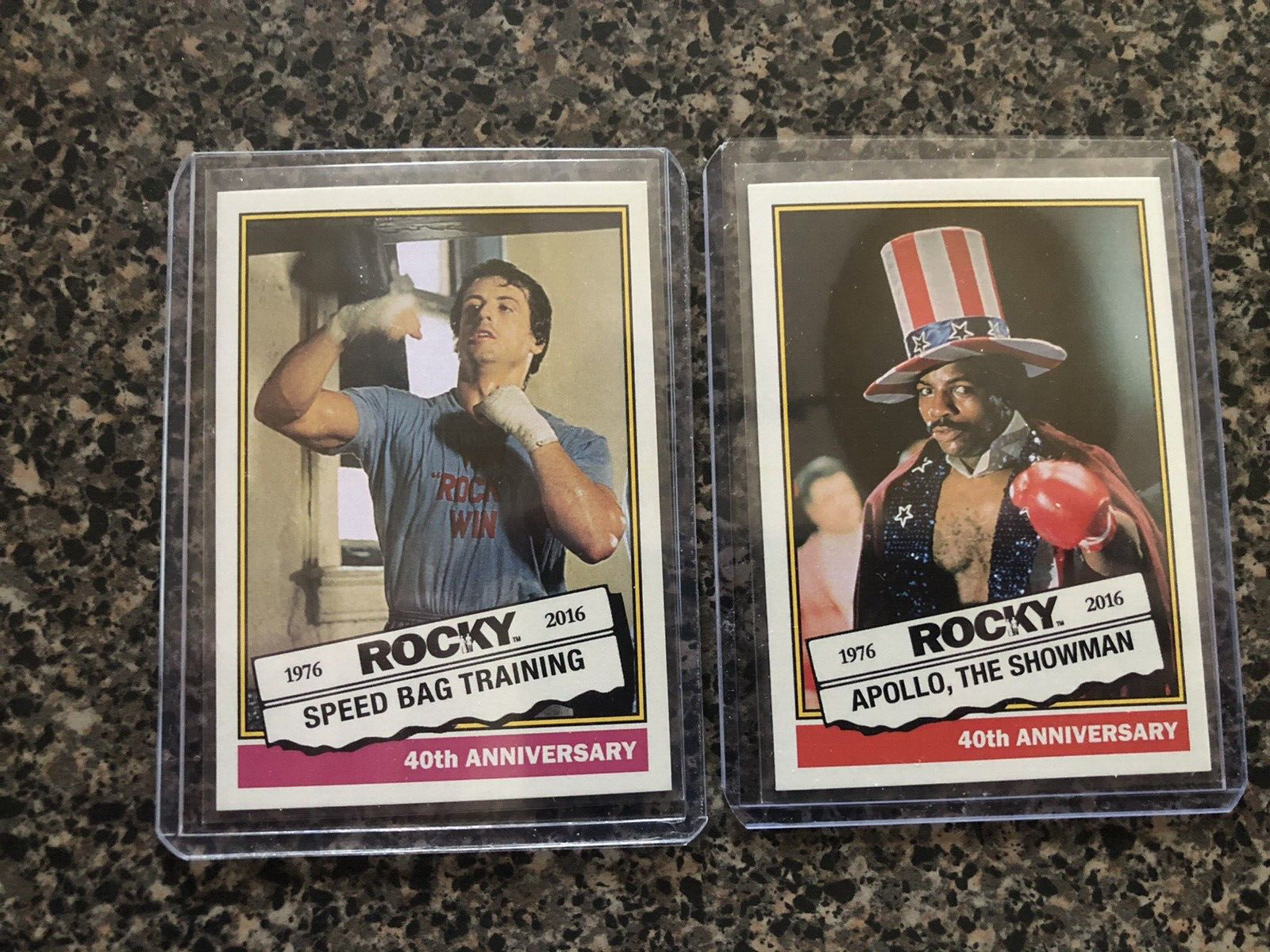 2016 TOPPS ROCKY & APOLLO NATIONAL CONVENTION PROMO CARDS *RARE AND HARD TO FIND